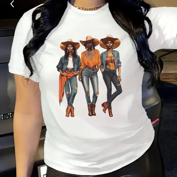 Cowgirl T-Shirt - Picture 1 of 1